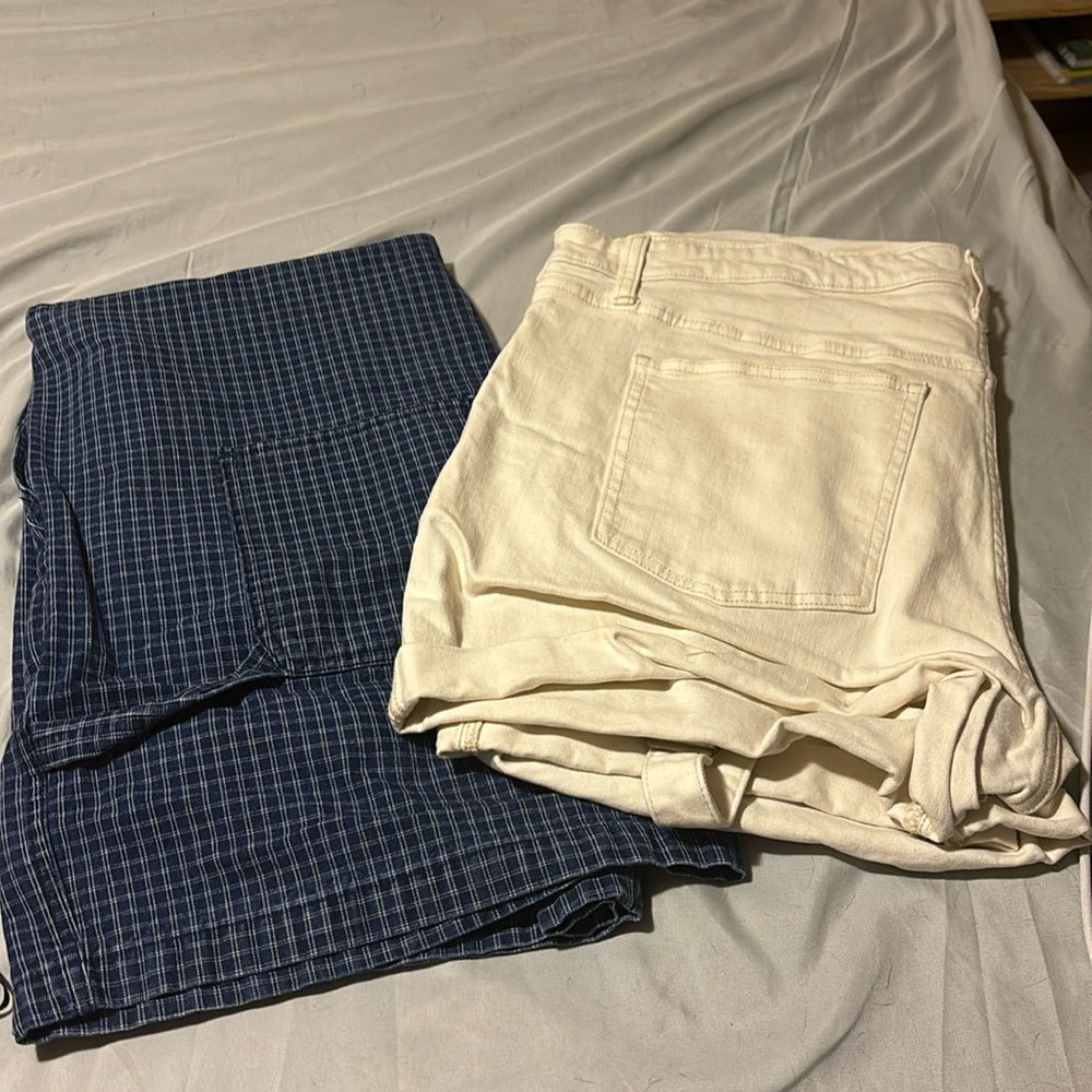 Overall Shorts Set